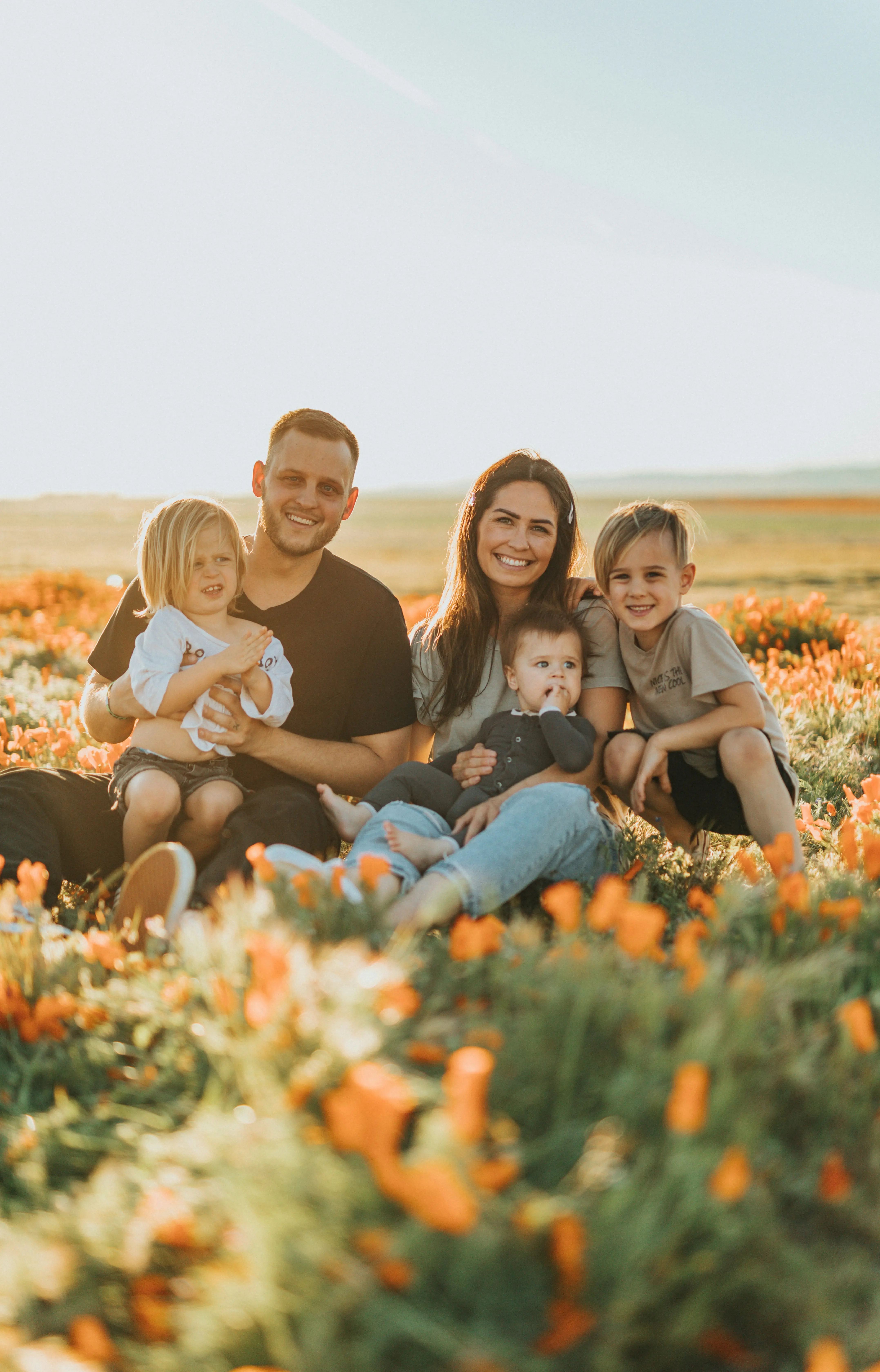 Appel vidéo en famille sur le cadre photo